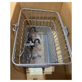 Retrospec Bicycles Detachable Steel Half-Mesh Apollo Basket with Handles