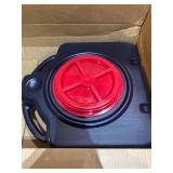 O RING DRAIN CONTAINER WITH SEAL TOP