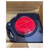 O RING DRAIN CONTAINER WITH SEAL TOP