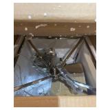 MOTINI 4 - LIGHT SILVER LANTERN PENDANT LIGHT