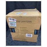 MOTINI 4 - LIGHT SILVER LANTERN PENDANT LIGHT