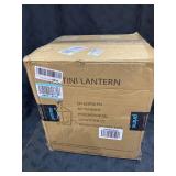 MOTINI 4 - LIGHT SILVER LANTERN PENDANT LIGHT