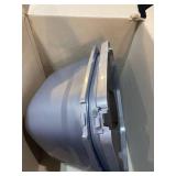 GREY LARGE CAT LITTER BOX