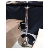 Armen Living Contemporary White Stool