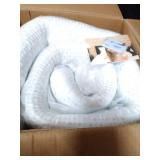 Subrtex 3 inches Gel-Infused Memory Foam Bed Mattress Topper High Density Cooling Pad Removable Fitted Bamboo Cover Ventilated Design (Full)