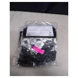 Achim Callie Double Layer Pick Up Valance - 58x14 - Grey TWO