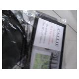 Achim Callie Double Layer Pick Up Valance - 58x14 - Grey TWO