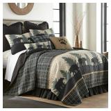 American Heritage Textiles 3 Piece Quilt Set- King