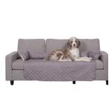 FurHaven Pet Furniture Cover Sofa Buddy Reversible Furniture Cover Protector Pet Bed for Dogs & Cats, Gray/Mist, Extra Large