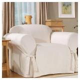 Sure Fit Cotton Duck Chair Slipcover