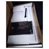 Furinno Econ Multipurpose Home Office Computer Writing Desk w/Bin, White, Natural