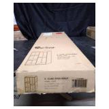 Furinno 11069 5-Cube Reversible Open Shelf White