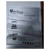 Furinno 11069 5-Cube Reversible Open Shelf White