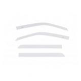 AVS 15-18 Ford F-150 Supercrew Low Profile Color Match Ventvisors 4pc - Oxford White