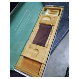 Pristine Bamboo Natural Bathroom Bamboo Tray