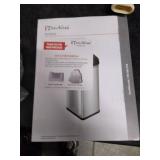 ITouchless 13 Gallon Stainless Steel Trash Can