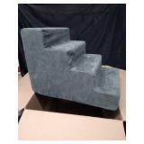 PetMaker 4 Step Pet Stairs Gray
