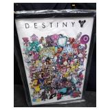 36x24 Framed Destiny Poster