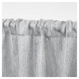 Lauren Ralph Lauren Palisades Room Darkening Back Tab Rod Pocket Curtain Panel Pair