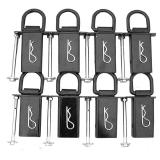 Stake Pocket D Ring Tie Down, Set Of 8