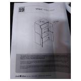 South Shore Armoir Brown