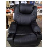 Black Power Recliner - Retail: $746.90
