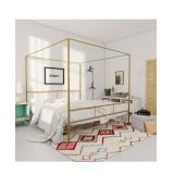 Novogratz Marion Canopy King Bed - Retail: $297.11