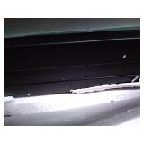 Metal Frame Frosted Tempered Glass Hardware Track Kit 36x84"- Retail: $369.00