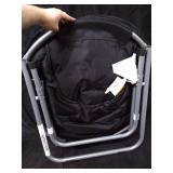 Mainstays Faux Fur Saucer Chair, Black