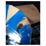 SPORTSSTUFF - SNOW RYDER Hardwood Snowboard, 130cm - Blue/Tan