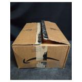 Imusa 12.7Qt Nonstick Charcoal Stock Pot with Glass Lid and Steam Vent, Black