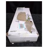 Zenna Home Tension Pole Shower Caddy, Satin Nickel