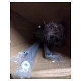 Zenna Home Tension Pole Shower Caddy, Satin Nickel