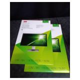 3M Anti-Glare Filter Clear, Matte 2pk