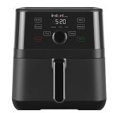 Instant Vortex 4-in-1 Basket Air Fryer with 4 Customizable One-Touch Cooking Programs, Digital Touchscreen, Large Non-Stick Fryer Basket, and 5.7 Quart Capacity, Black