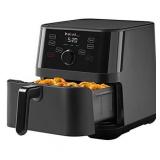 Instant Vortex 4-in-1 Basket Air Fryer with 4 Customizable One-Touch Cooking Programs, Digital Touchscreen, Large Non-Stick Fryer Basket, and 5.7 Quart Capacity, Black