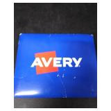 Avery 1x1" Square Labels 1200 Labels 25 Sheets