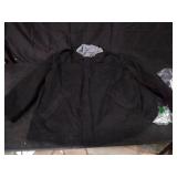 Levi Strauss 5XL Dual Layer Button Up Coat Black & Gray