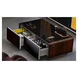 Primst Smart Refrigerator Coffee Table With Storage- Retail: $1999.99