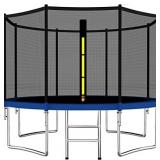 XIXOV 12FT Trampoline Safety Enclosure Black - Retail: $299.99