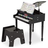Melissa & Doug Wooden Grand Piano With Bench