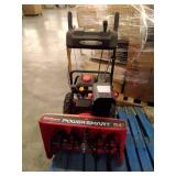 PowerSmart Snow Blower Gas Powered - 24-Inch 212cc 2-Stage Gas Snow Blower with Corded Electric Start