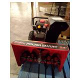 PowerSmart Snow Blower Gas Powered - 24-Inch 212cc 2-Stage Gas Snow Blower with Corded Electric Start