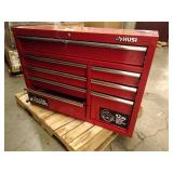 42 in. W x 18.1 in. D 10-Drawer Mobile Workbench