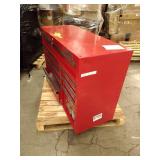 42 in. W x 18.1 in. D 10-Drawer Mobile Workbench