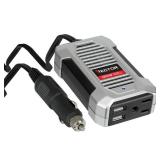 Vector 120 Watt Power Inverter, 12V DC, 120V AC, Dual USB Charging Ports