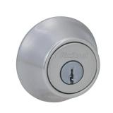 Kwikset 660 Deadbolt, Keyed One Side, in Satin Nickel