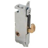 Mortise Lock, 3-11/16 in., Steel, 45 Degree Keyway, Round Faceplate, Spring-Loaded