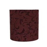 Aspen Creative 31311 Transitional Drum (Cylinder) Shape Spider Construction Lamp Shade in Red, 10" wide (10" x 10" x 10")