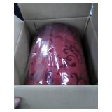 Aspen Creative 31311 Transitional Drum (Cylinder) Shape Spider Construction Lamp Shade in Red, 10" wide (10" x 10" x 10")